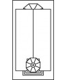 PIKO H0 61825 – Chiesa St. Lukas in kit