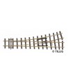 tillig H0e scambio sinistro 128 mm