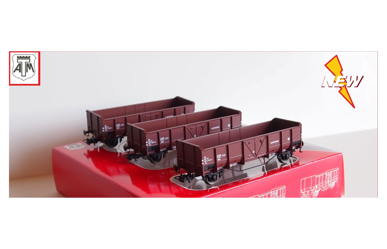 atm 12004 set 3 carri tipo L x carbone FS IV