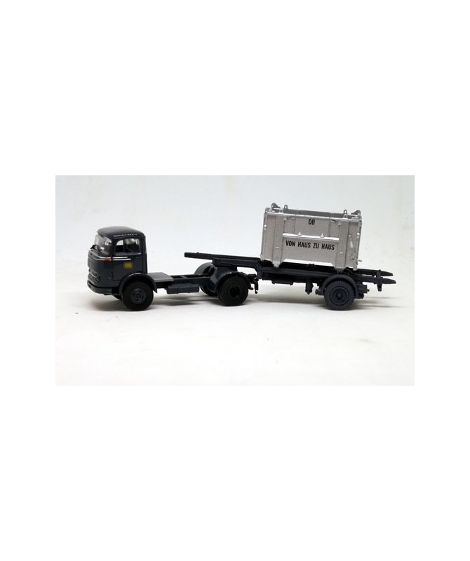 BREKINA 48017 – MERCEDES LPS 338 con container “DB” – 1:87