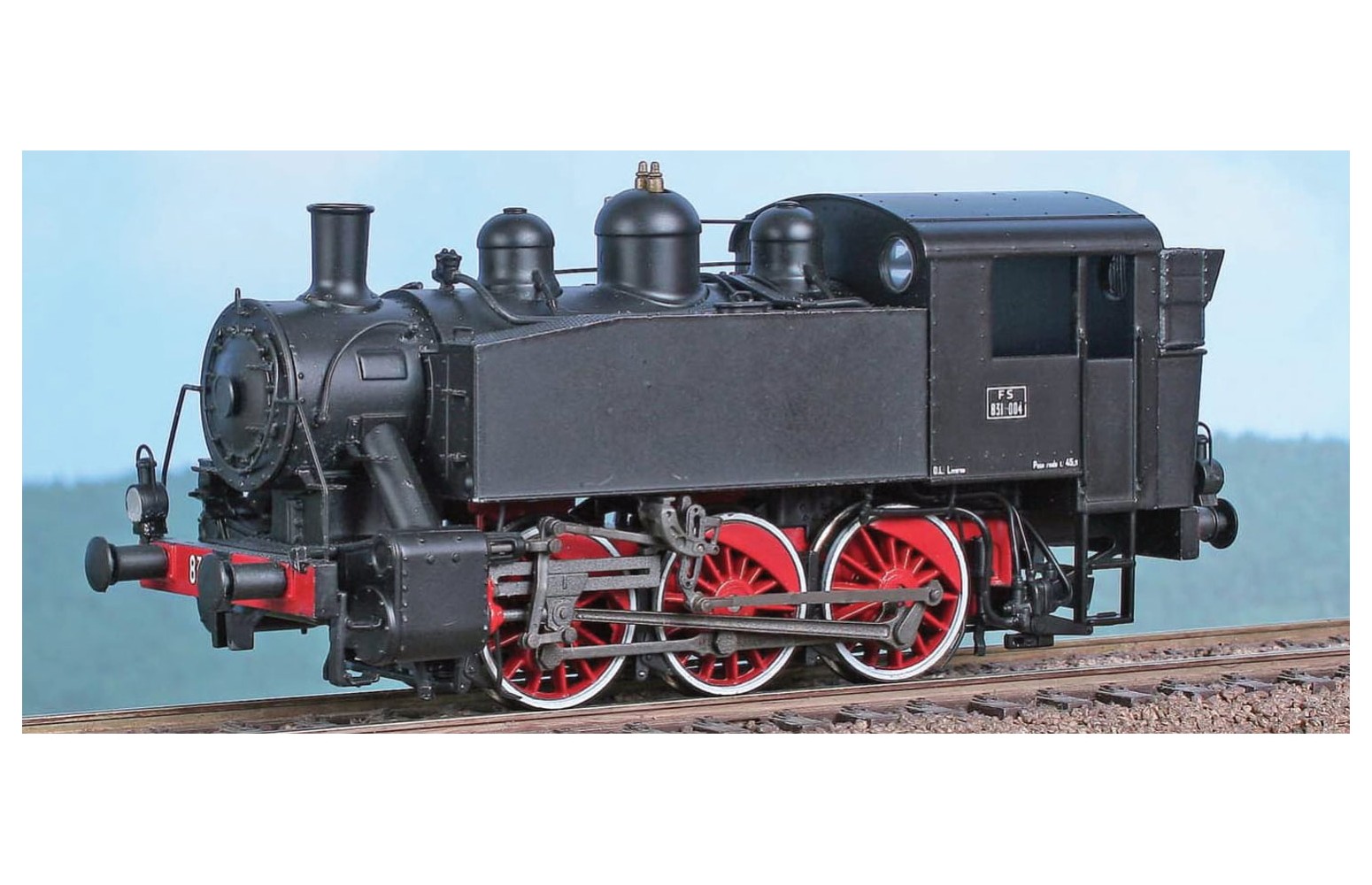 blackstar BS00013 - loco vapore 831.004 FS III