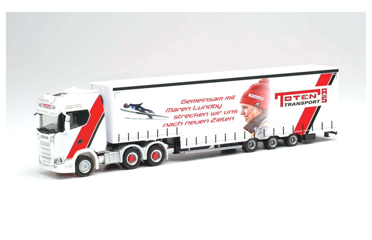 herpa 313988 scania cs20 hd toten transport