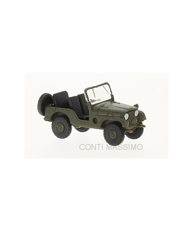 BREKINA 58901 – JEEP UNIVERSAL MILITARE – 1:87