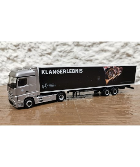 herpa 314398 M.B. Actros Orchestra Polizia Bavarese