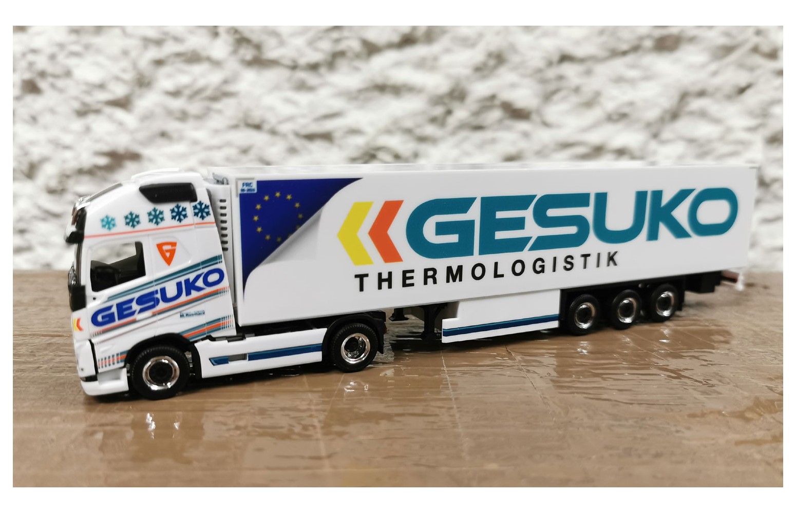 herpa 314497 volvo fh gl xl gesuko thermologistik