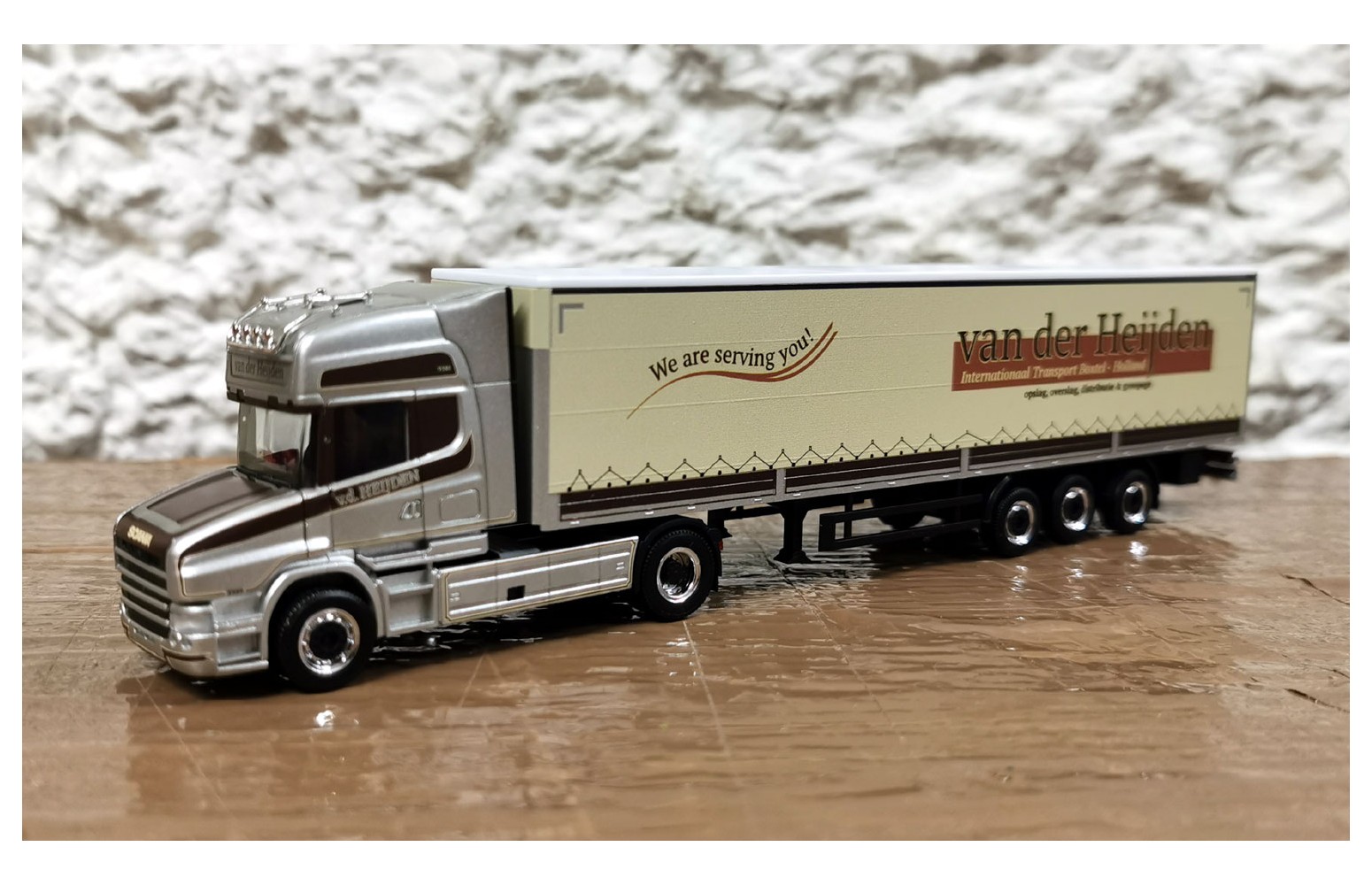 herpa 314688 scania hauber tl van der heijden