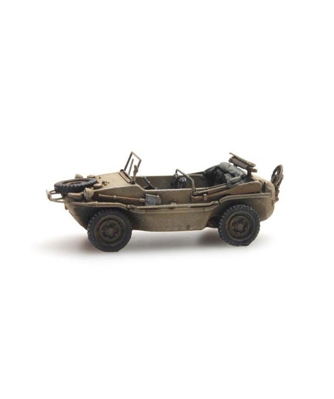 ARTITEC 6870074 – VW 166 K2s ANFIBIO giallo “WM WWII” – RESINA H0