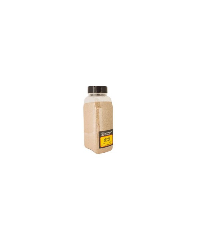WOODLAND SCENICS B1373 – DOSATORE PIETRISCO FINE MARRONE CHIARO