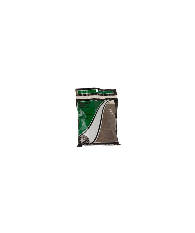 WOODLAND SCENICS B71 – PIETRISCO FINE MARRONE SCURO IN BUSTA 353 cu.