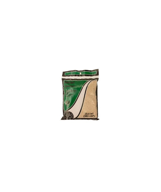 WOODLAND SCENICS B73 – PIETRISCO FINE MARRONE CHIARO IN BUSTA 353 cu.