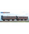 acme 55282 - 2 carrozze 3 assi FS III