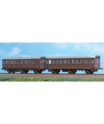 acme 55282 - 2 carrozze 3 assi FS III
