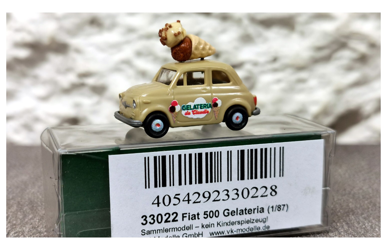 fiat 500 gelateria claudio