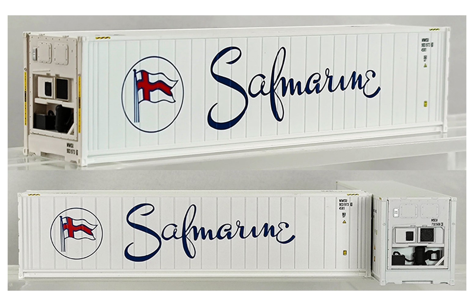2 container 40" frigo HC safmarine