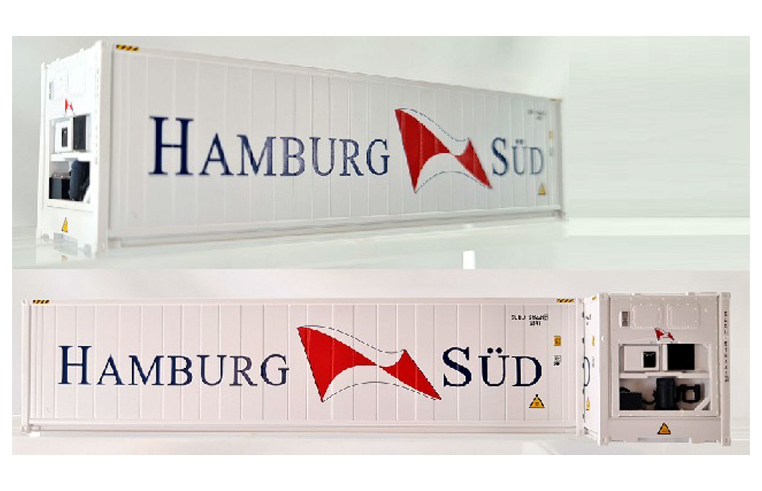2 container 40" frigo HC Hamburg Sud