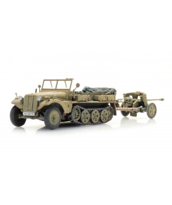 WM Sd.Kfz. 10 + PAK 38, Africa WWII