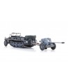 ARTITEC 6870489 - WM Sd.Kfz. 10 + PAK 38, Winter