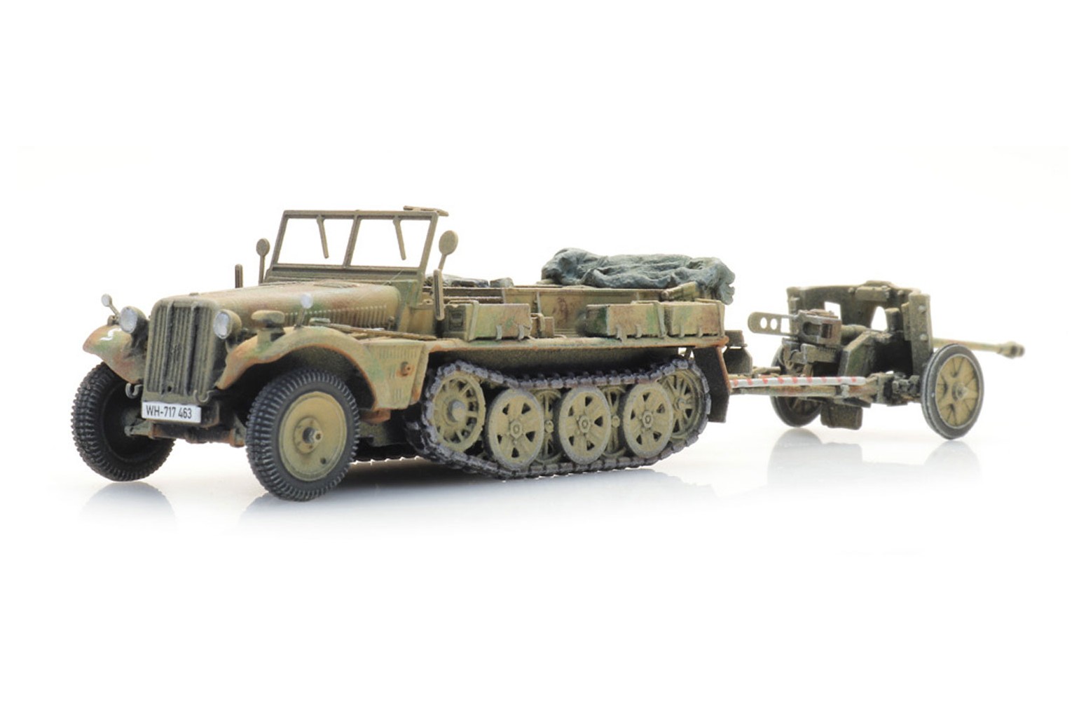 ARTITEC 6870491 - WM Sd.Kfz. 10 + PAK 38, camo