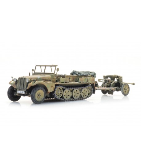 ARTITEC 6870491 - WM Sd.Kfz. 10 + PAK 38, camo