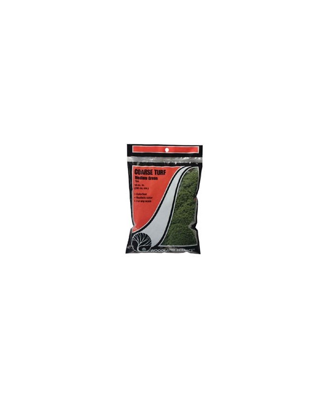 WOODLAND SCENICS T64 – ERBA GRANA GROSSA VERDE MEDIO IN BUSTA