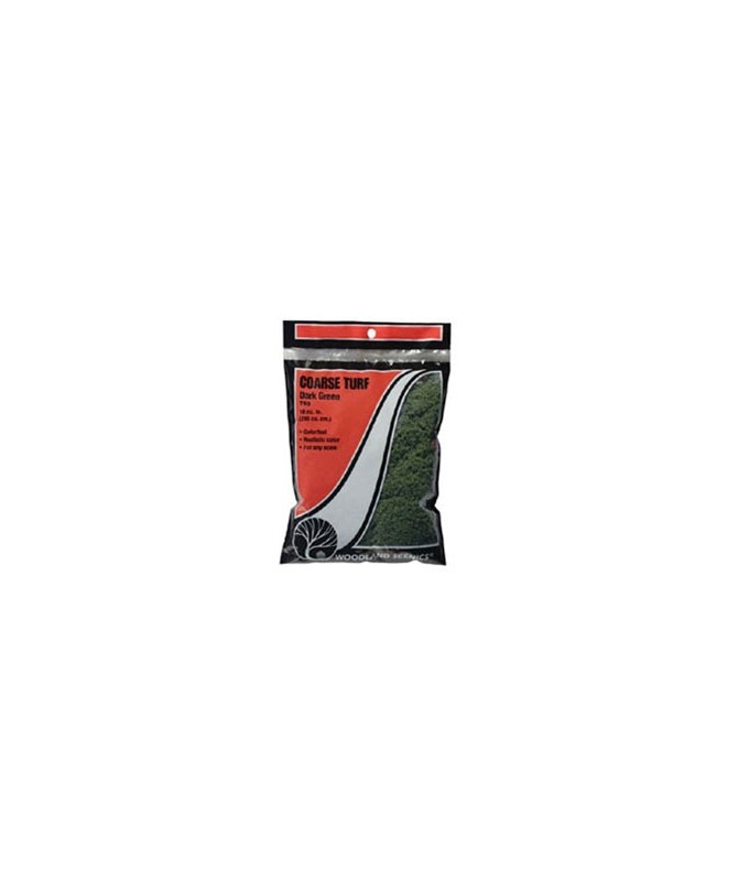 WOODLAND SCENICS T65 – ERBA GRANA GROSSA VERDE SCURO IN BUSTA