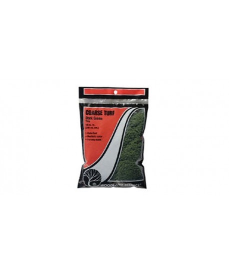 WOODLAND SCENICS T65 – ERBA GRANA GROSSA VERDE SCURO IN BUSTA