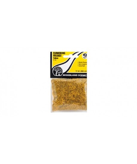 WOODLAND SCENICS F176 – FIORITURA FOLIAGE GIALLO in busta