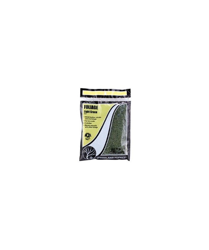 WOODLAND SCENICS F51 – FOGLIAME VERDE CHIARO IN BUSTA