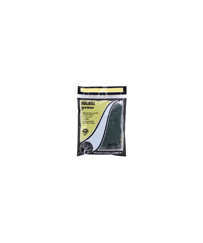 WOODLAND SCENICS F53 – FOGLIAME VERDE SCURO IN BUSTA