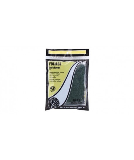 WOODLAND SCENICS F53 – FOGLIAME VERDE SCURO IN BUSTA