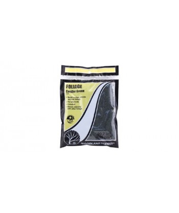WOODLAND SCENICS F54 – FOGLIAME VERDE CONIFERE IN BUSTA