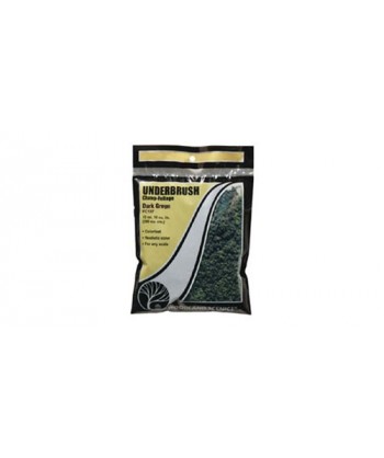 WOODLAND SCENICS FC137 – FOGLIAME SOTTOBOSCO VERDE SCURO in busta