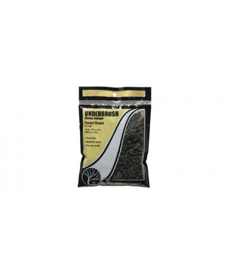 WOODLAND SCENICS FC138 – FOGLIAME SOTTOBOSCO VERDE FORESTA in busta
