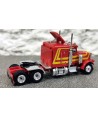 brekina 85709, peterbilt 359, rosso/giallo