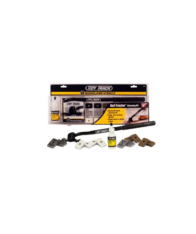 WOODLAND SCENICS TT4550 – Set pulizia binari scala N-H0-On30