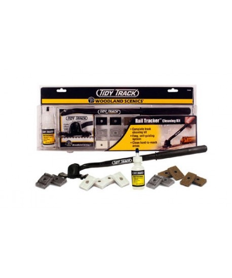 WOODLAND SCENICS TT4550 – Set pulizia binari scala N-H0-On30