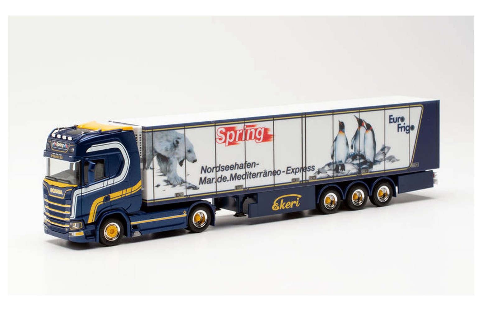 herpa 315586, scania cs 20 hd Spring Spedition