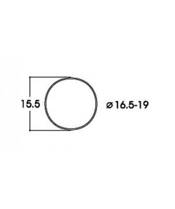 ROCO H0 40072 – Anelli di aderenza 16,5-19,0 mm per locomotive corrente continua