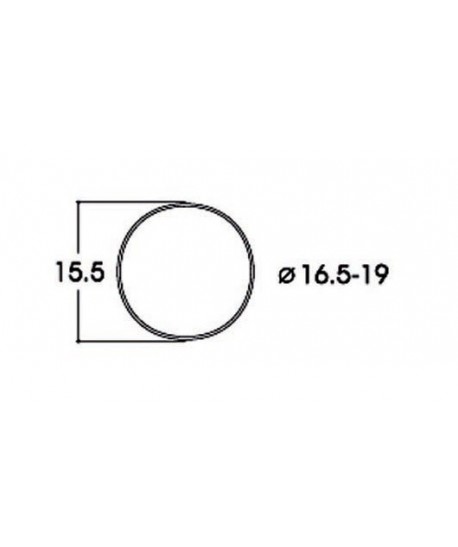 ROCO H0 40072 – Anelli di aderenza 16,5-19,0 mm per locomotive corrente continua