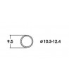 ROCO H0 40074 – Anelli di aderenza 10,3-12,4 mm per locomotive corrente alternata