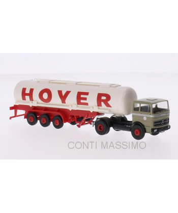 BREKINA 81043 – Mercedes LPS 1620 con cisterna ” HOYER ” – 1:87