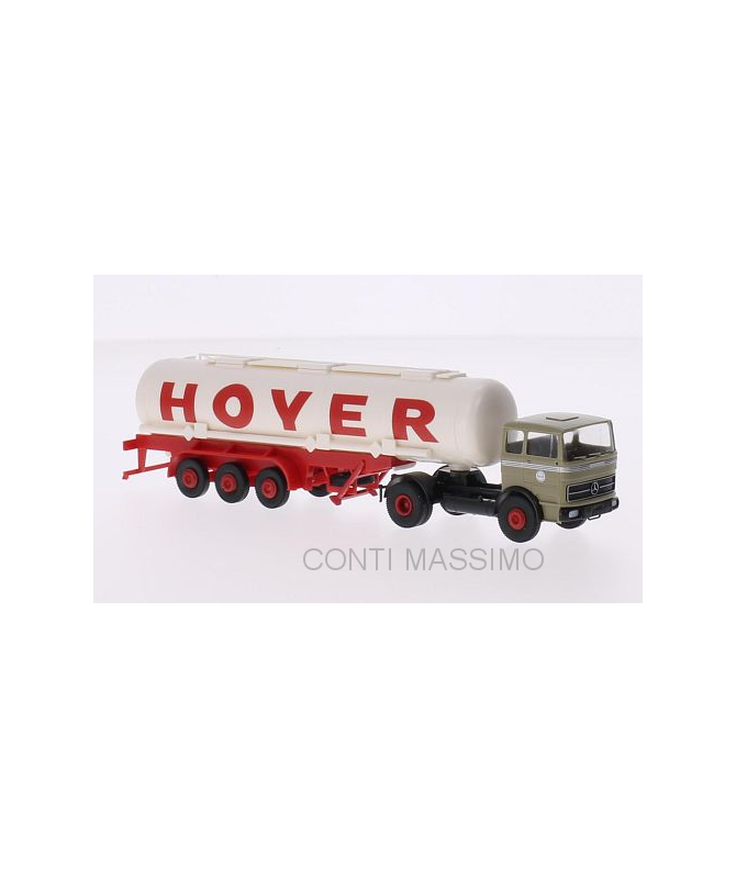 BREKINA 81043 – Mercedes LPS 1620 con cisterna ” HOYER ” – 1:87