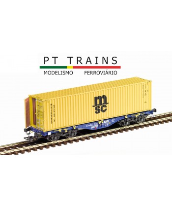 pt trains 100262 intermodale modalis con container MSC