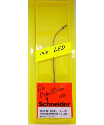 SCHNEIDER H0 1353-L – LAMPIONE STRADALE LUCE LED 105 mm.
