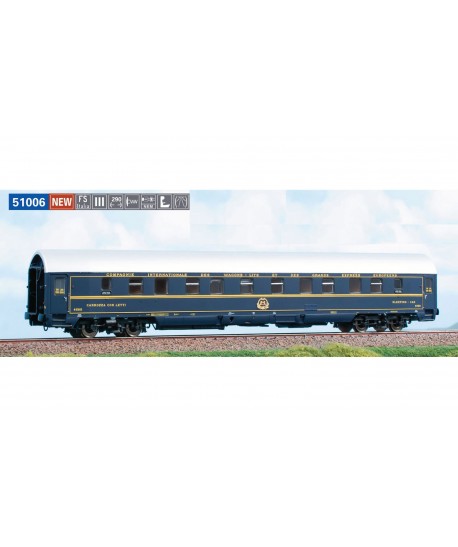 ACME H0 51006 - Carrozza letti UHansa FS Ep. III