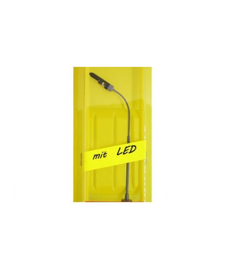 SCHNEIDER H0 1357-L – LAMPIONE STRADALE LUCE LED 120 mm.