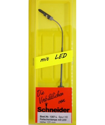 SCHNEIDER H0 1357-L – LAMPIONE STRADALE LUCE LED 120 mm.