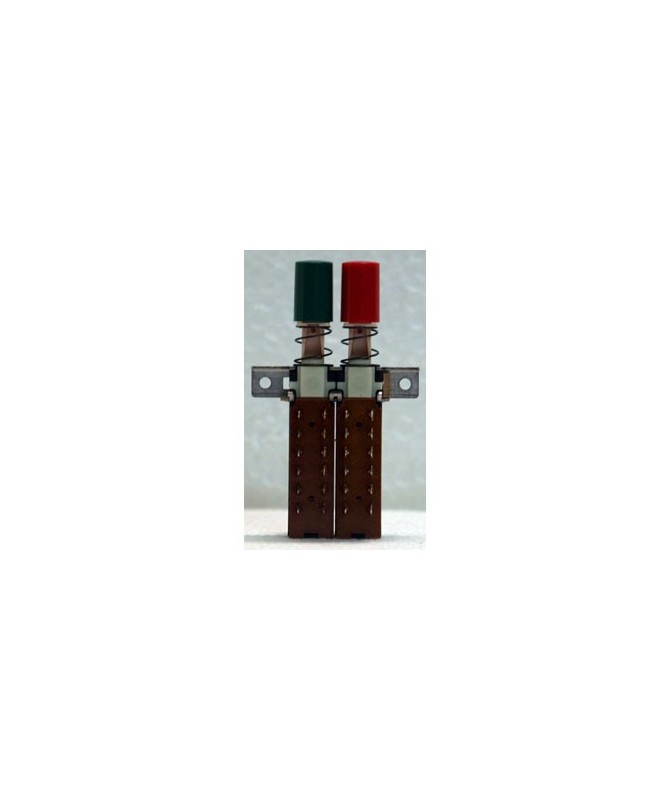 SCHNEIDER H0 2010 – Interruttore per segnale Rosso/Grigio (ottone)