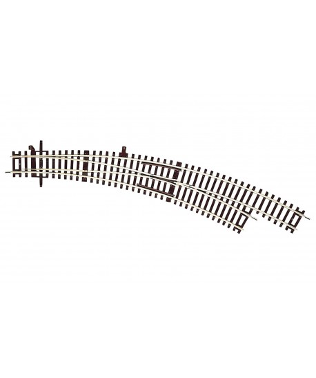 ROCO H0 42471 - RocoLine Deviatoio Curvo A Destra BWr5/6
