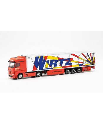 HERPA 315593 - Mercedes Actros '18 con semirimorchio "WIRTZ POPART" - 1:87